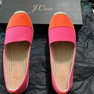 J Crew Espadrilles size10 nwt